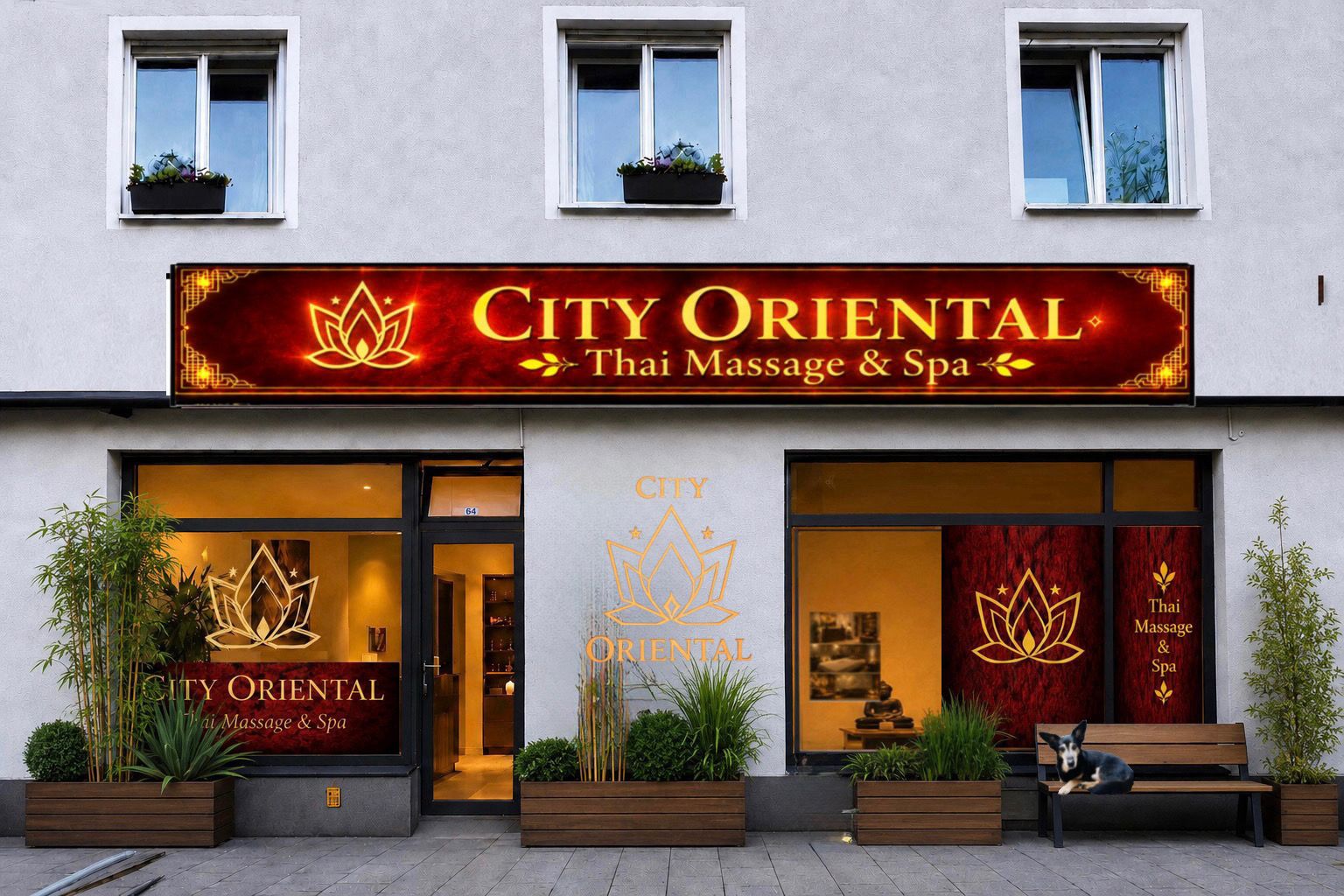 City Oriental storefront